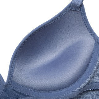 Áo lót Sweet cotton muối tiêu nâng ngực đệm dày không gọng