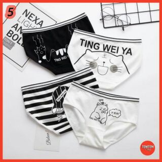 Combo 4 Quần lót nữ cotton siêu thoáng,