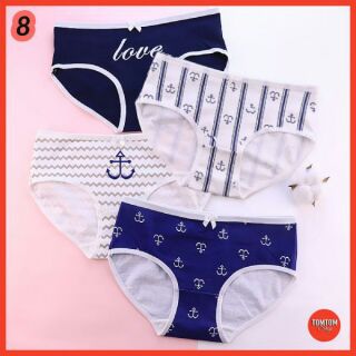 Combo 4 Quần lót nữ cotton siêu thoáng,