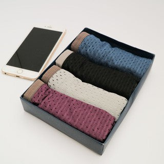 Combo quần lót nam dáng boxer thông hơi