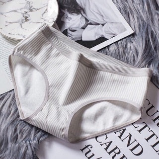 Quần Lót Cotton Tăm Phối Kẻ Siêu Đẹp