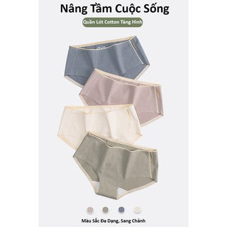 Quần lót cotton không đường may