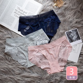 Quần lót đúc su phối ren cao cấp